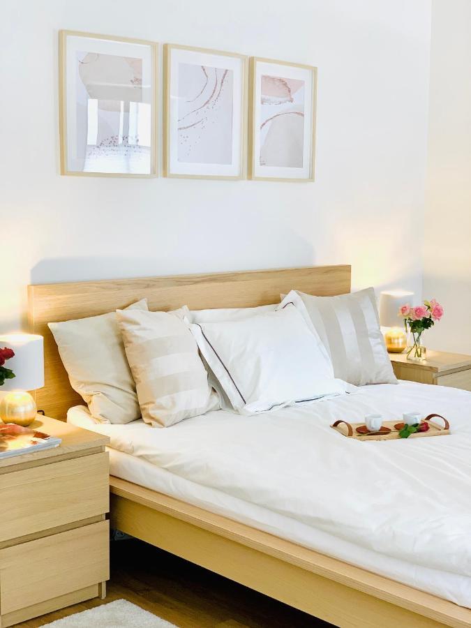 Apartament W Centrum Miasta Z Darmowym Parkingiem Dla Dwojga -Apartamenty Pod Zlotym Lwem Kłodzko Esterno foto
